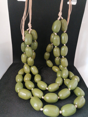 GIROCOLLO MULTIFILI PIETRE VERDI