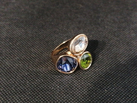 ANELLO PIETRE COLORATE