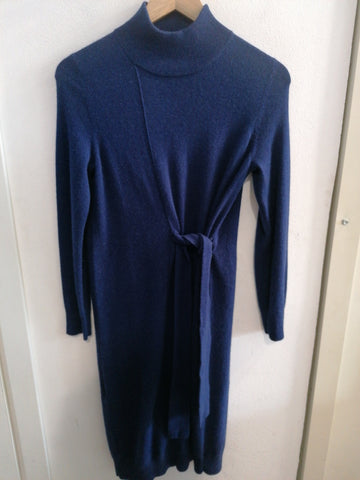 ABITO STEFANEL IN CASHMIRE TGS BLU DONNA