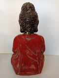 BUDDHA IN TERRACOTTA H45XL20XP15 CM