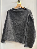 MAGLIONE ZARA TGM GRIGIO MELANGE DONNA