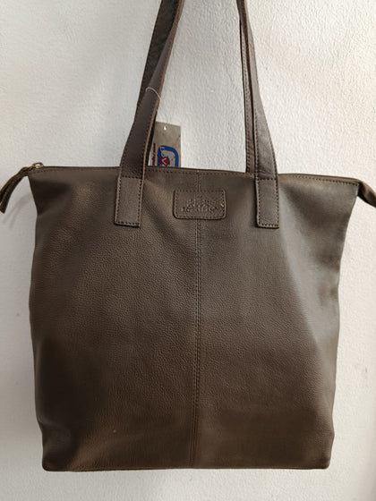 BORSA A SPALLA ROWALLAN IN PELLE MARTELLATA