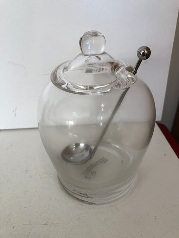 PORTA OLIVE IN VETRO H10XDIAMETRO5 CM