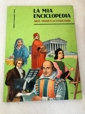 LA MIA ENCICLOPEDIA ARTE MUSICA LETTERATURA