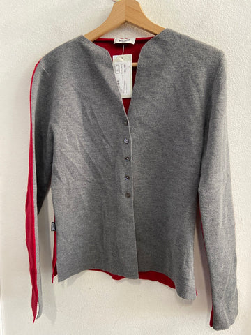 GIACCHETTA MOSCHINO TG S M GRIGIO/ROSSO