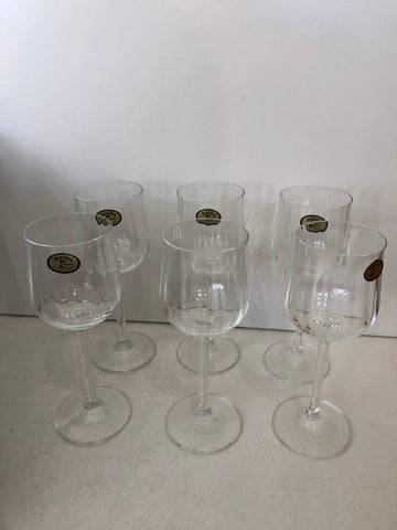 6 BICCHIERI VINO ROMY TIPO BOHEMIA