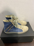 SNEAKERS ALTE HOGAN 361/2 BLU/BEIGE C/SCATOLO