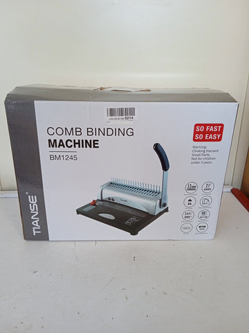 COMB BINDING MACHINE