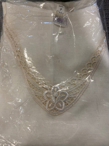 CANOTTA INTIMA MIS.7 BIANCO DONNA