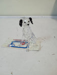 CANE DALMATA IN CRISTALLO SWAROVSKI H7XL5XP2 CM