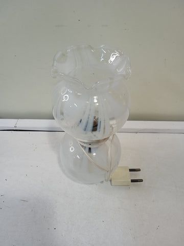 ABATJOUR IN VETRO H18 X D8 CM
