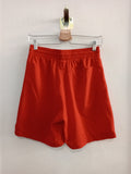 PANTALONCINO ADIDAS TG.S ROSSO