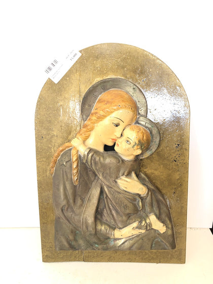 CAPEZZALE IN GESSO H40XL28 CM