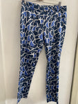 PANTALONE SANGERMANO TG42 BLU FANTASIA