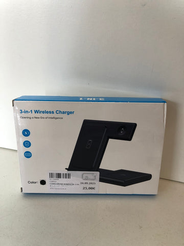 CARICATORE WIRELESS 3 IN 1