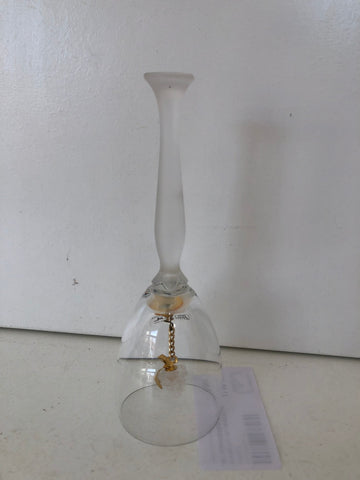 CAMPANA IN CRISTALLO H15XDIAMETRO5 CM