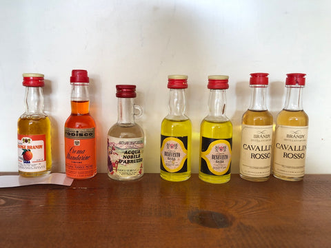 7 BOTTIGLIE LIQUORI MIGNON