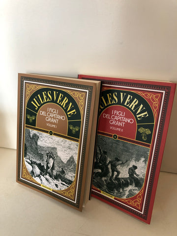 COPPIA VOLUMI I FIGLI DEL CAPITANO GRANT - JULES VERNE