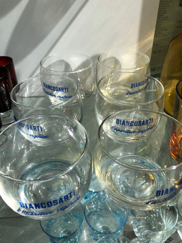 6 BICCHIERI AMARO BIANCOSARTI