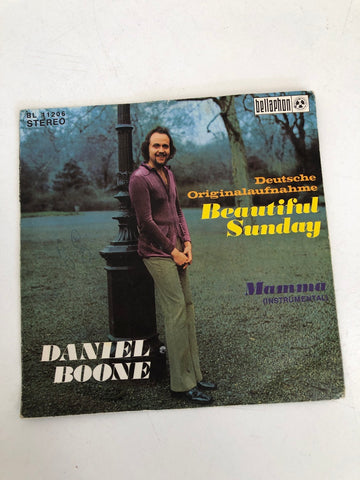DISCO 45 GIRI BEAUTIFUL SUNDAY - DANIEL BOONE