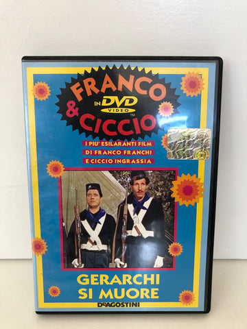 DVD GERARCHI SI MUORE - FRANCO & CICCIO