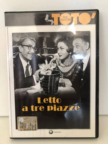 DVD LETTO A TRE PIAZZE - TOTO'