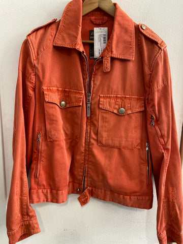GIACCA BREMA TG54 JEANS ARANCIO UOMO