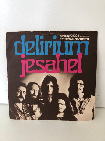DISCO 45 GIRI JESAHEL - DELIRIUM