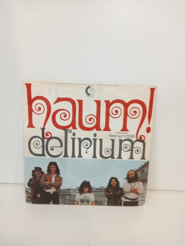 DISCO 45 GIRI HAUM - DELIRIUM