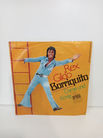 DISCO 45 GIRI BORRIQUITO - REX GILDO