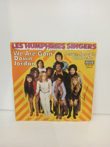 DISCO 45 GIRI WE AREGOIN' DOWN JORDAN - JESUS, JOSEPH AND PETER
