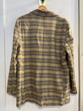 GIACCA BLAZER TGXL DONNA SENAPE/GRIGIO