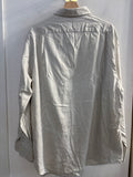 CAMICIA UOMO OSVALDO RUGGIERI MIS.44 BIANCO A QUADRETTI MARRONE