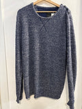 MAGLIONE BLEND TGXL BLU/BIANCO UOMO