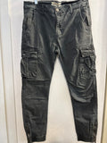 JEANS BLACKJACK21 TG52 NERO CARGO