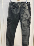 JEANS BLACKJACK21 TG52 NERO CARGO