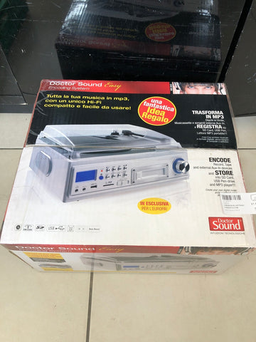 GIRADISCHI LETTORE CASSETTA USB