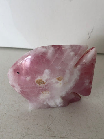 PESCE IN MARMO H7XL8 CM