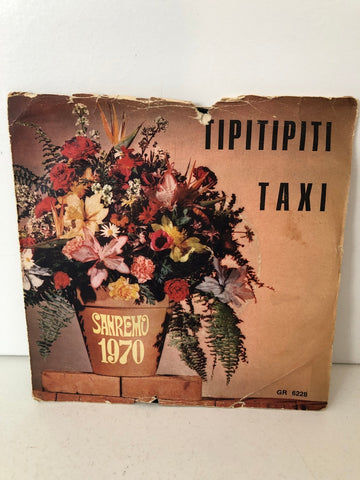 DISCO 45 GIRI TIPITIPITI - SANREMO 1970
