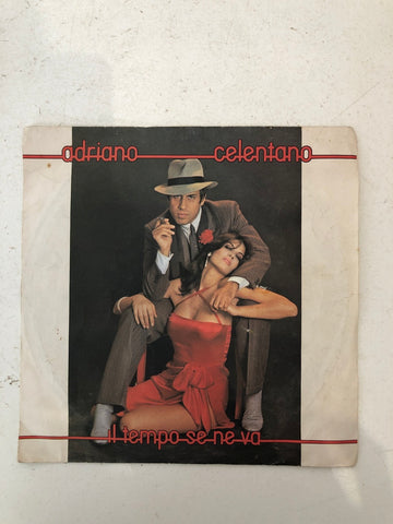 DISCO 45 GIRI IL TEMPO SE NE VA - ADRIANO CELENTANO