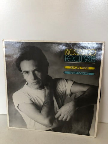 DISCO VINILE LP 33 GIRI VOGLIO SOGNARE - RICCARDO FOGLI 1985