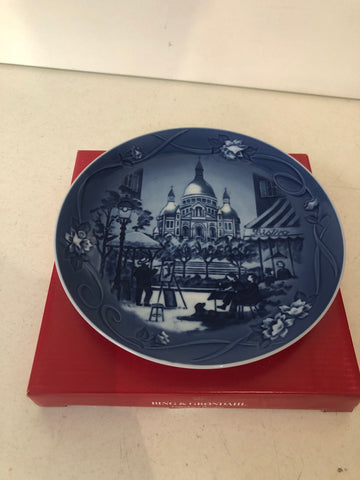 PIATTO DECORATIVO BING&GRONDAL JORDEN RUNDT PARIS 1998