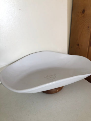 ALZATINA IN PORCELLANA MULINO BIANCO H8XL30XP18 CM