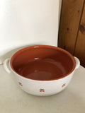 TEGAME IN TERRACOTTA DUE MANICI H5XDIAMETRO18 CM