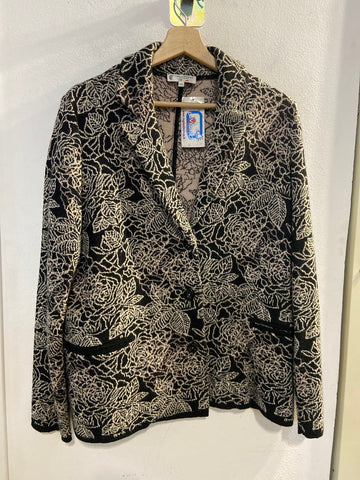 GIACCA CARLA FERRONE TGXXL BIANCO/GRIGIO