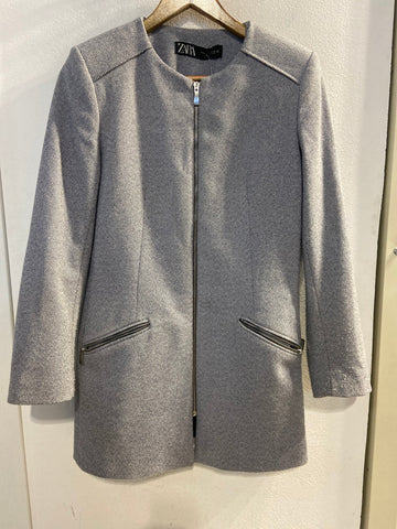 CAPPOTTINO ZARA TGM BIANCO/NERO