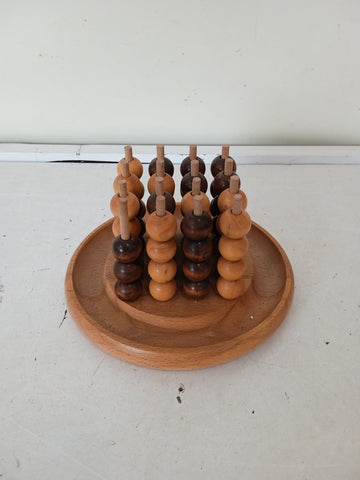 GIOCO DA TAVOLO TETRIS IN LEGNO H10XDIAMETRO9 CM
