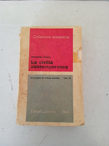 LA CIVILTA' CONTEMPORANEA - ARMANDO SAITTA