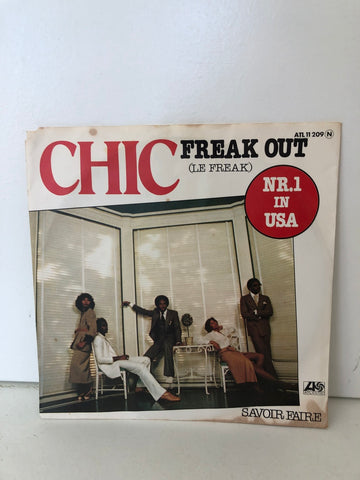 DISCO 45 GIRI CHIC FRAK OUT - LE FREAK
