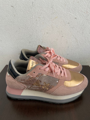 SNEAKERS SUN68 MIS.37 ROSA /STRASS DONNA